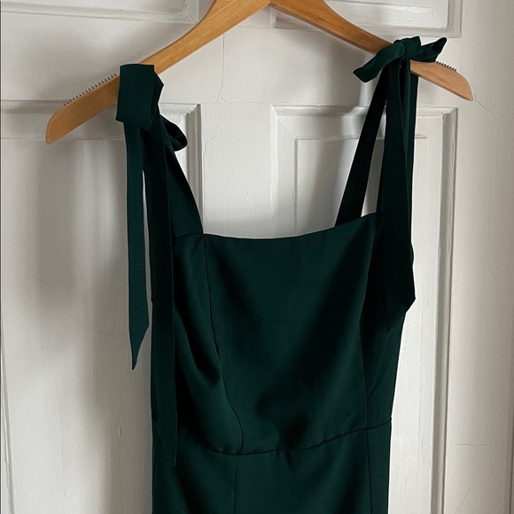 NWOT Petal & Pup Laurel Midi Dress in Emerald - Picture 4 of 6